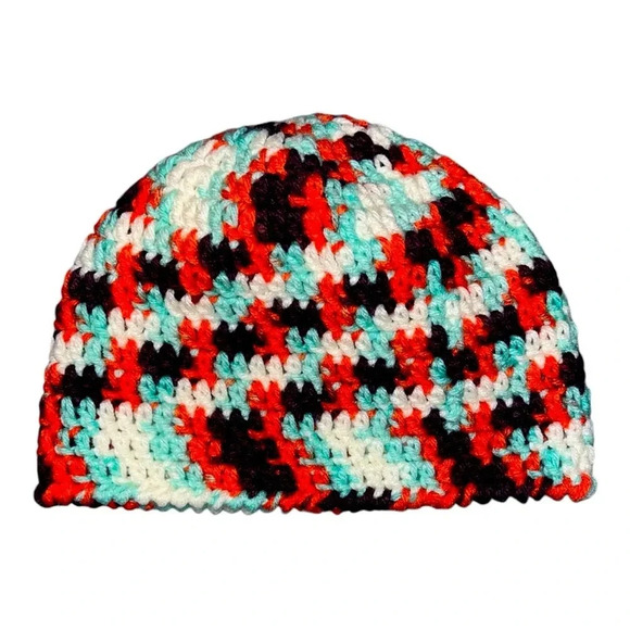 Women’s Hand knit 🧶 Colorful Hat - Picture 1 of 4